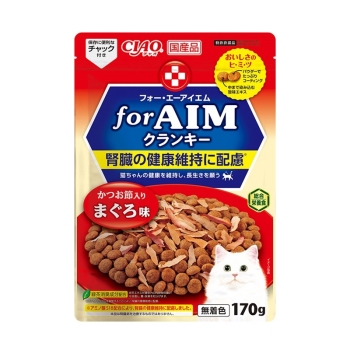 ■　ｆｏｒＡＩＭクランキーかつお節入りまぐろ味１７０ｇ