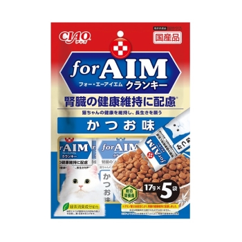 ■　ＣＩＡＯｆｏｒＡＩＭクランキー　かつお味１７ｇ×５
