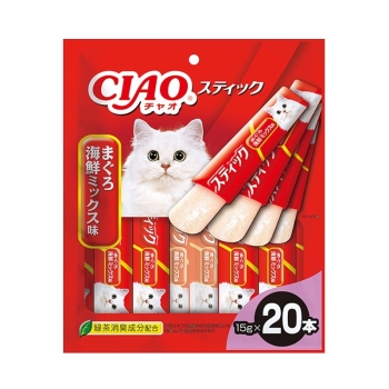 ■　スティックまぐろ海鮮ミックス味１５ｇ×２０本