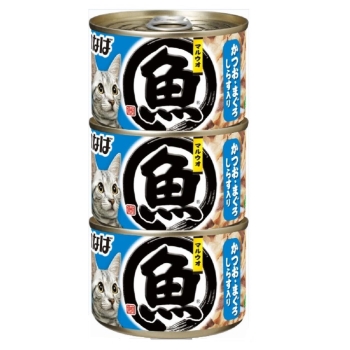 ■　マルウオ　かつお　まぐろ　しらす入り　１４０ｇ　３缶