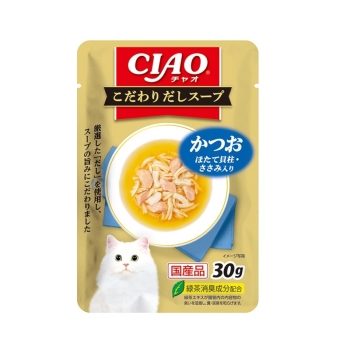 ■　こだわりだしスープ　カツオ３０ｇ