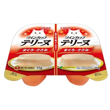 ツインカップ　テリーヌ　まぐろ・ささみ　３５ｇ×２個
