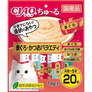 ＣＩＡＯちゅーる　まぐろ・かつおバラエティ１４ｇ×２０Ｐ