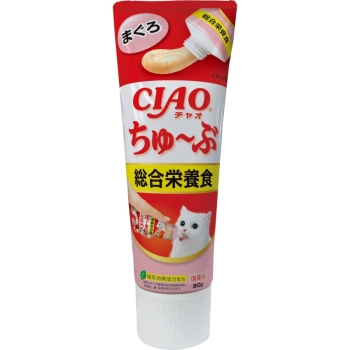 ＣＩＡＯちゅーぶ　総合栄養食まぐろ８０ｇ