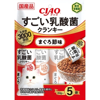 ＣＩＡＯ　すごい乳酸菌ドライ　まぐろ節味２２ｇ×５Ｐ