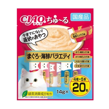 CIAOちゅーるまぐろ海鮮V14G20本