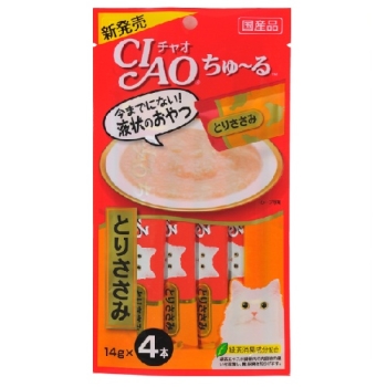 チャオ ちゅーるとりささみ  14g×4本