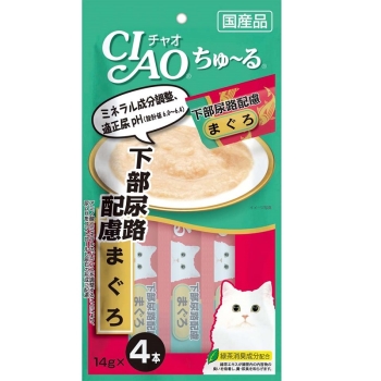 チャオ ちゅーる 下部尿路配慮 まぐろ 14g×4本