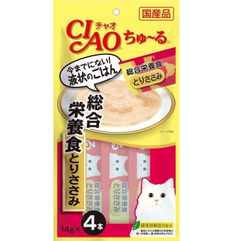 チャオ ちゅーる 総合栄養食 とりささみ 14g×4本