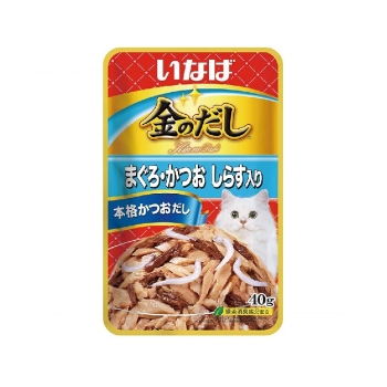 ■　金のだしパウチまぐろかつおしらす入り