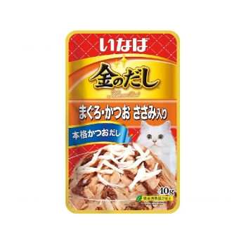 ■　金のだしパウチまぐろかつおささみ入り