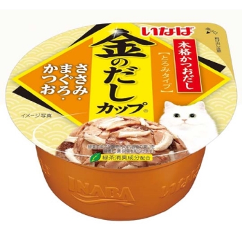 金のだしカップ　ささみ・まぐろ・かつお　７０ｇ
