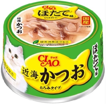 ■　近海かつおほたて味　８０ｇ