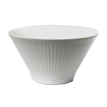 美濃焼 切立丼L クリーム