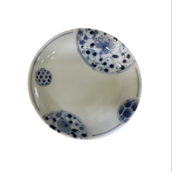 美濃焼 軽量3.5皿 花伊万里