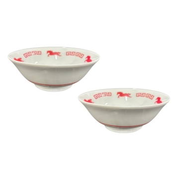 福袋　跳ね馬　赤　ペアラーメンセット