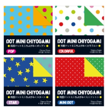 ショウワグリム 両面ドットミニちよがみ(アソート)