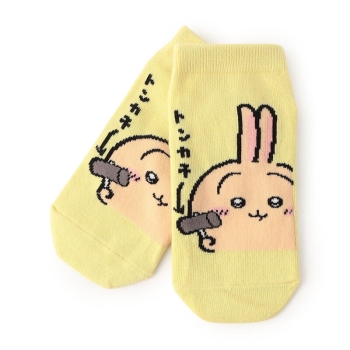 女児　ちいかわ　スニーカー丈ソックス