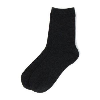 チャコールグレー23-25ｃｍのみボディヒーター　足底パイルクルーソックス/セブンプレミアムライフスタイル