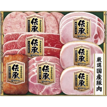 ハム クインテット1BOX 専用になります お中元】伊藤ハム 国産豚肉使用伝承7点詰合せ DSB－40