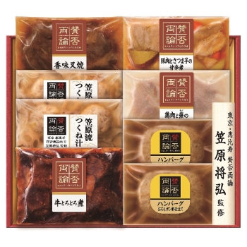 【お中元】賛否両論　笠原将弘監修 こだわり和惣菜６種８点 ＷＧ－５０