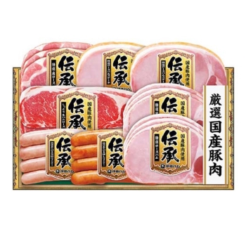 【お中元】伊藤ハム　国産豚肉使用伝承バラエティ８点詰合せ　ＤＫＳ－５５
