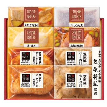 【お歳暮】賛否両論 笠原将弘監修 ごはんと楽しむ和惣菜8点 WG-45