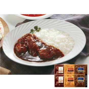 【お歳暮】田崎真也セレクション　カレー２種とビーフシチュー　ＹＣ－３８