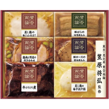 【お中元】賛否両論笠原将弘監修　６種のこだわり和惣菜　ＷＡ－４０