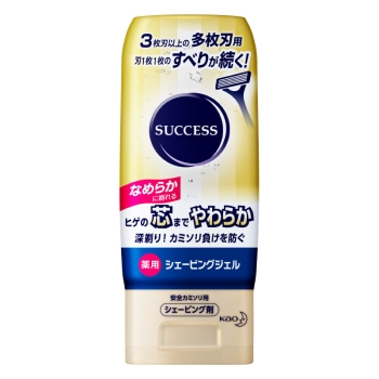 花王 サクセス 薬用シェービングジェル 多枚刃カミソリ用