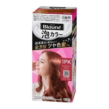 花王　ブローネ　泡カラー　１ＰＫ　ピンキッシュブラウン