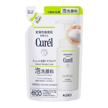 花王 キュレル 皮脂トラブルケア泡洗顔料 つめかえ用