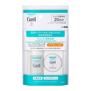 花王 キュレル 潤浸保湿 フェイスケアセット 3 とてもしっとり