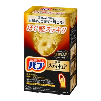 花王 バブ メディキュア ほぐ軽スッキリ 6錠入