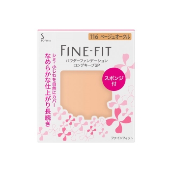 花王　ソフィーナ　ファインフィット　パウダーファンデーション　ロングキープＳＰ　１１６ＢＯ