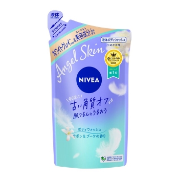 花王　ニベア　エンジェルスキン　ボディウォッシュ　サボン＆ブーケの香り　詰替