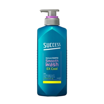 花王 サクセス リンスのいらない薬用シャンプー スムースウォッシュ エクストラクール 本体