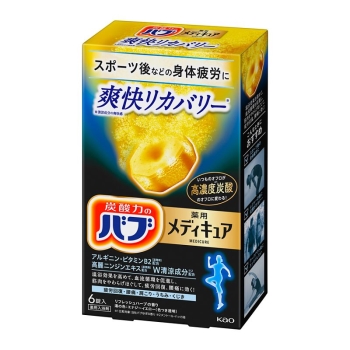 花王 バブ メディキュア 爽快リカバリー 6錠入