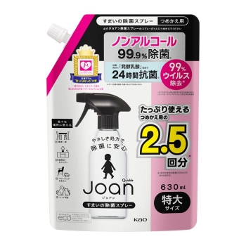 花王　クイックルＪｏａｎ　除菌スプレー　つめかえ用　６３０ｍｌ