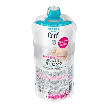 花王　キュレル　バスタイム　モイストバリアクリーム　つけかえ用