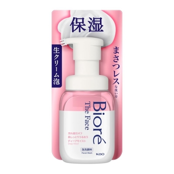 花王 ビオレ ザフェイス 泡洗顔料 ディープモイスト 本体