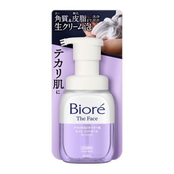 花王　ビオレ　ザフェイス　泡洗顔料　オイルコントロール　本体