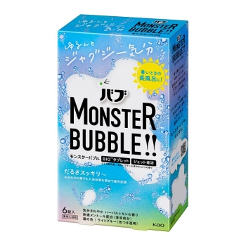 花王 バブ モンスターバブル ゆるんとジャグジー気分 6錠入