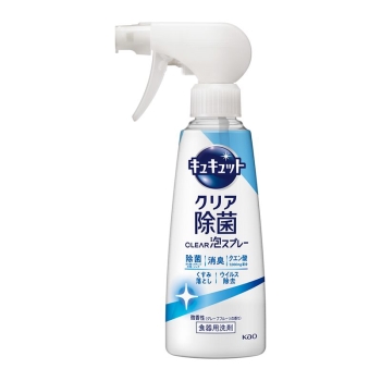 花王　キュキュット　クリア除菌ＣＬＥＡＲ泡スプレー　微香性（グレープフルーツ）本体