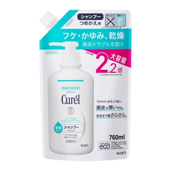 花王　キュレル　シャンプー　つめかえ用大容量　７６０ｍｌ