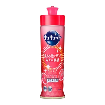 花王　キュキュット　ピンクグレープフルーツの香り　本体　２２０ｍｌ