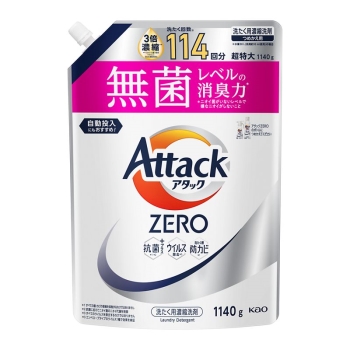 花王　アタックＺＥＲＯ　つめかえ用　１１４０ｇ