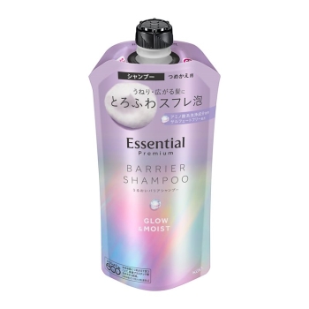 花王 エッセンシャルプレミアム うるおいバリアシャンプー グロウ&モイスト 替え