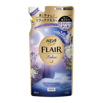 花王　ハミングフレア　リラックス　ラベンダー＆ジャスミン　つめかえ用　３５０ｍｌ
