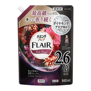花王　ハミングフレア　リッチフローラル　スパウトパウチ　９４０ｍｌ